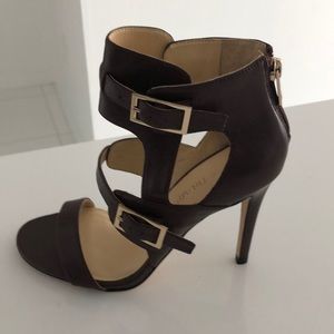 Ivanka Trump brown heels.